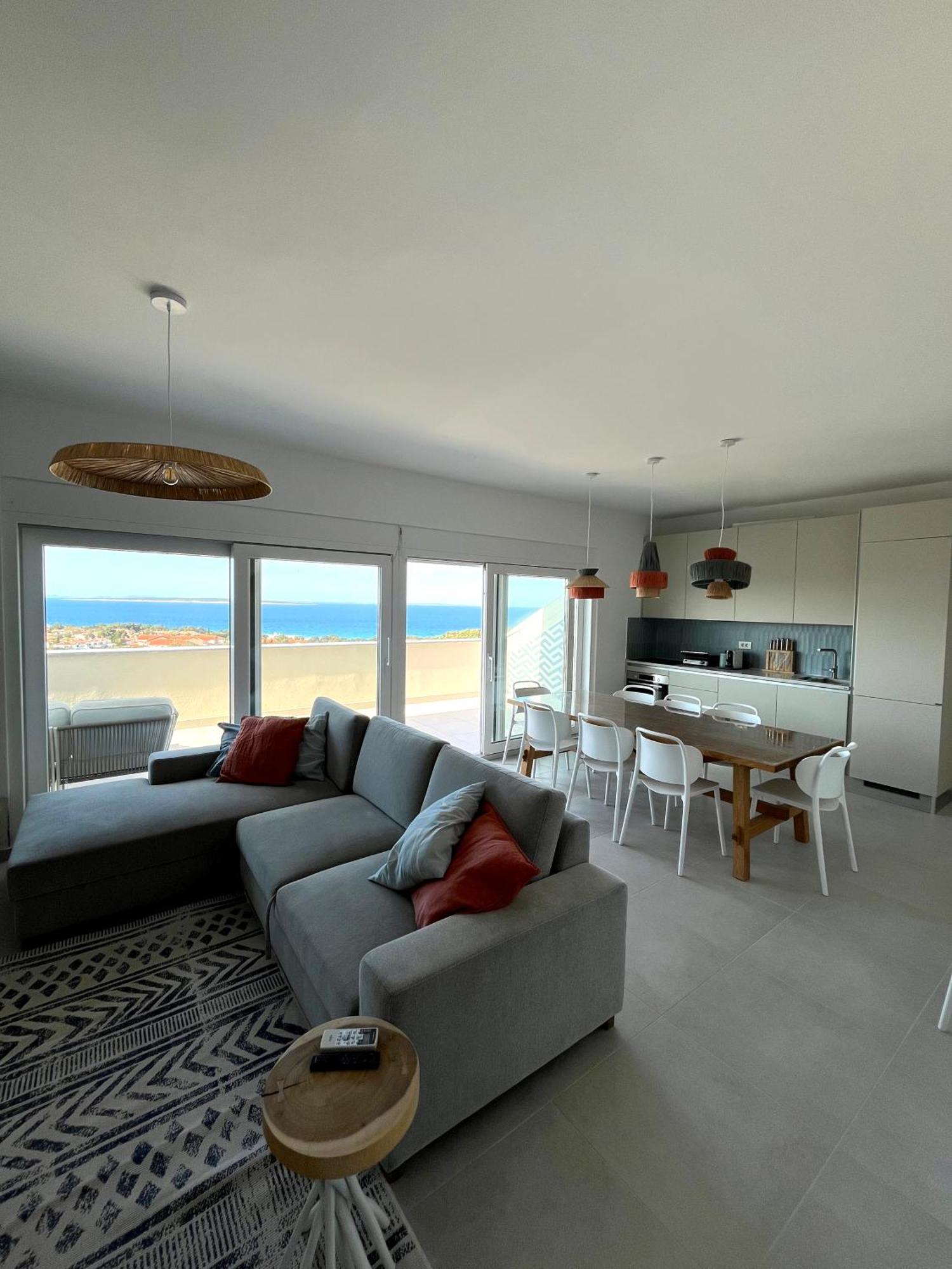 Penthouse Sky Deluxe Apartman Novalja Kültér fotó